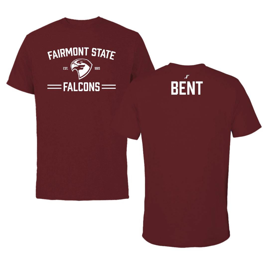 Fairmont State University Golf (M) Maroon General Tee - Colby Bent