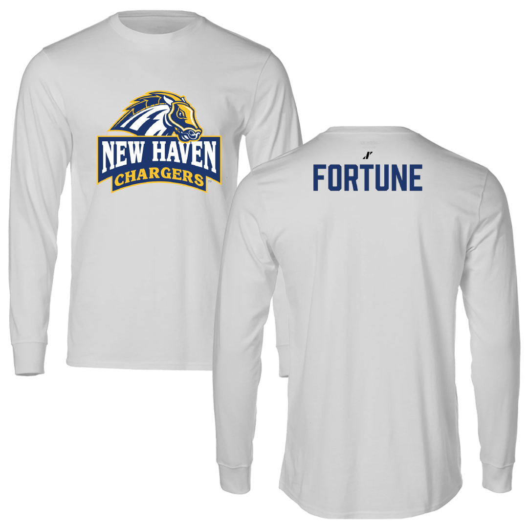 University of New Haven TF and XC Light Gray Long Sleeve - Richard Fortune