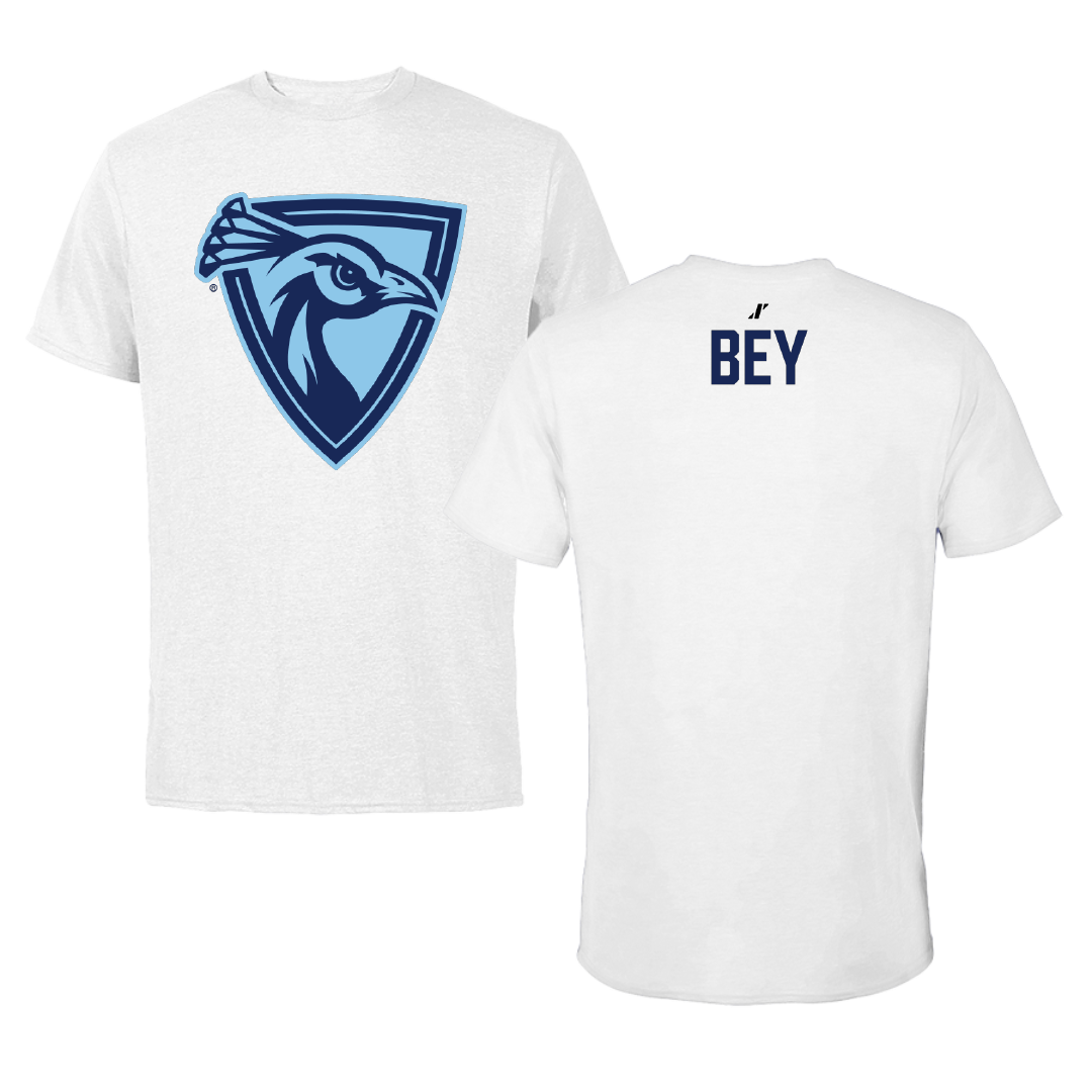 Upper Iowa University Football White Performance Tee - Julien Bey