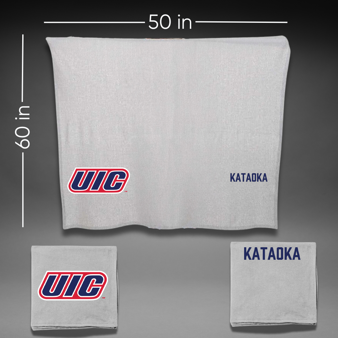 UIC TF and XC Gray Blanket - Brady Kataoka