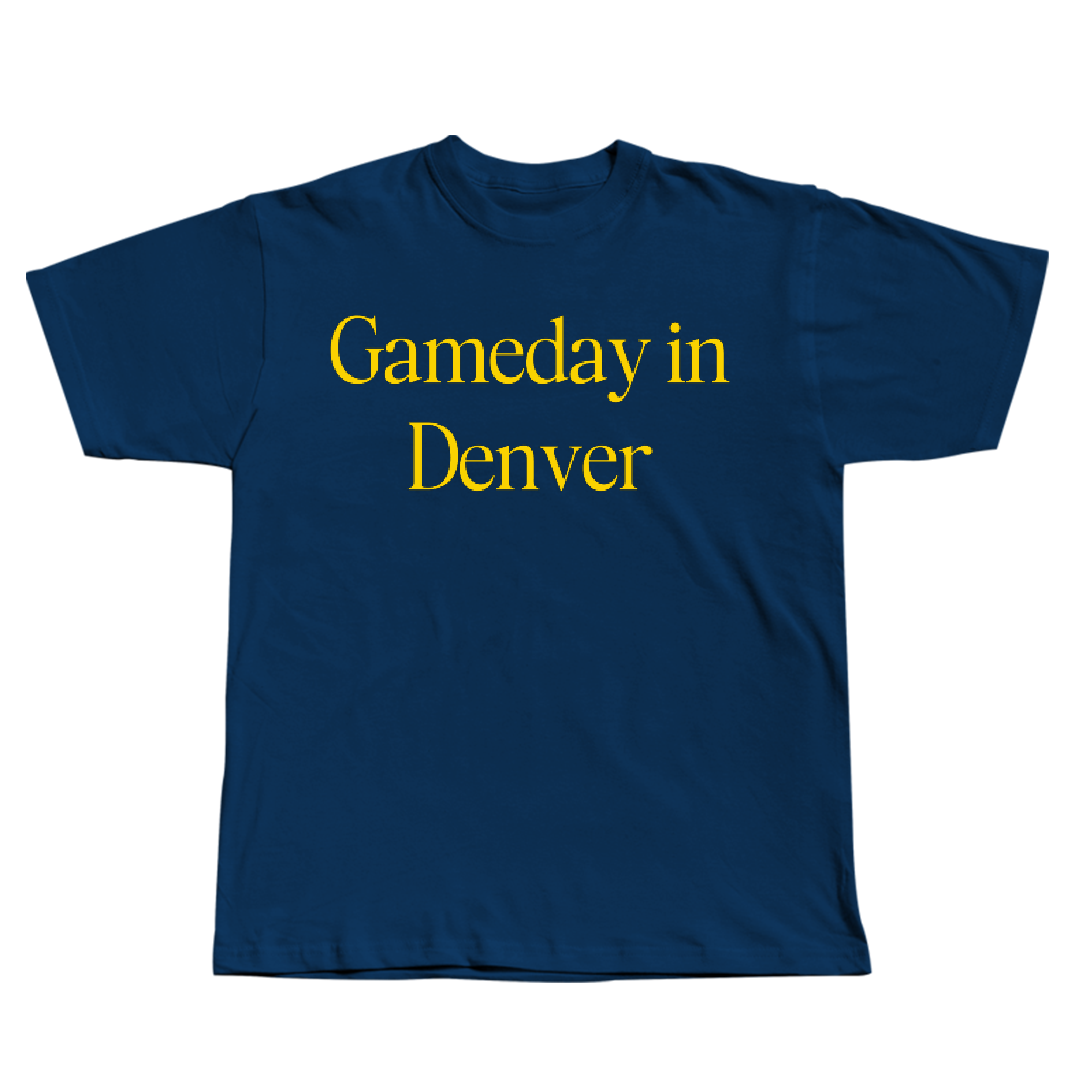 Regis University (Colorado) TF and XC Navy Gameday Tee - Allie Braney