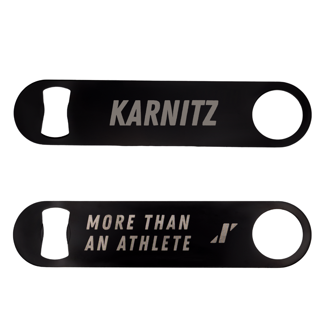 University of Wisconsin-River Falls TF and XC Black Bottle Opener - Emma Karnitz