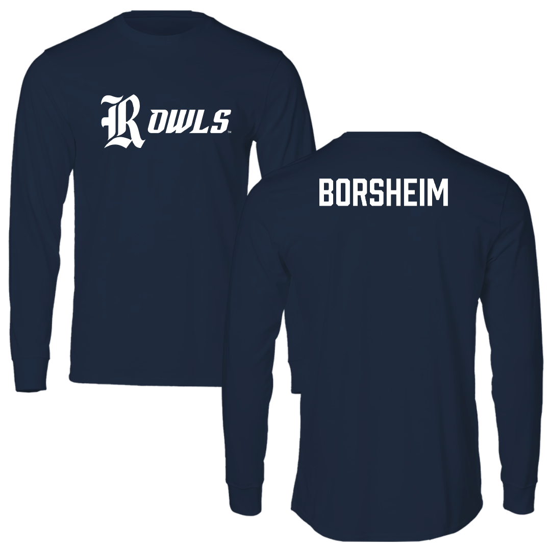 Rice University Golf (W) Navy Long Sleeve - Elisabeth Borsheim