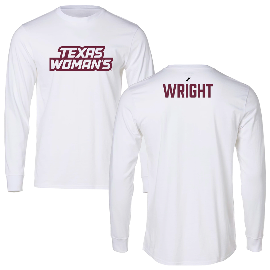 Texas Woman's University Dance White Performance Long Sleeve - Emma Wright