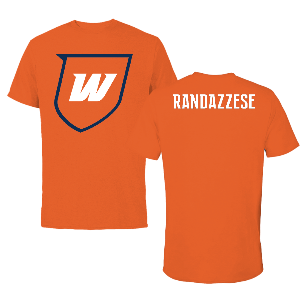 Western Connecticut State University Baseball Orange Wolves Performance Tee - Frankie Randazzese