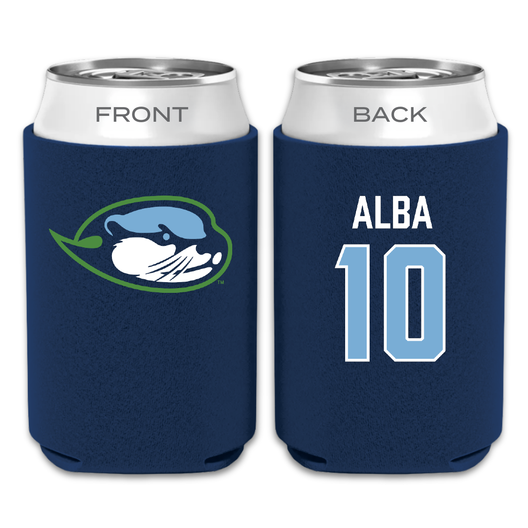 Cal State Monterey Bay Softball Navy Can Cooler - #10 Anastacia Alba