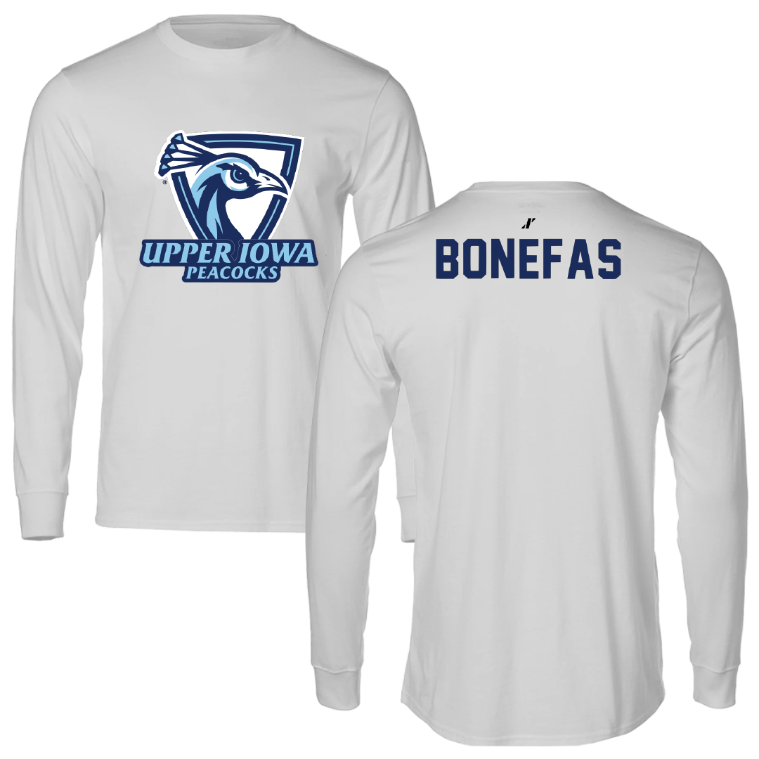 Upper Iowa University Golf Light Gray Performance Long Sleeve - Brynn Bonefas