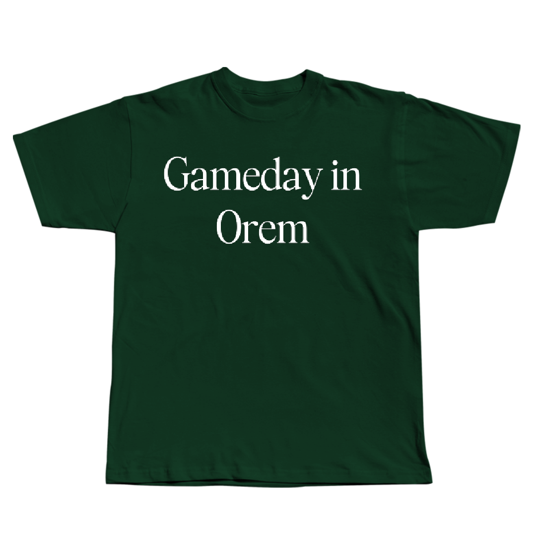 Utah Valley University Golf (W) Forest Green Gameday Tee - Chloe Jang