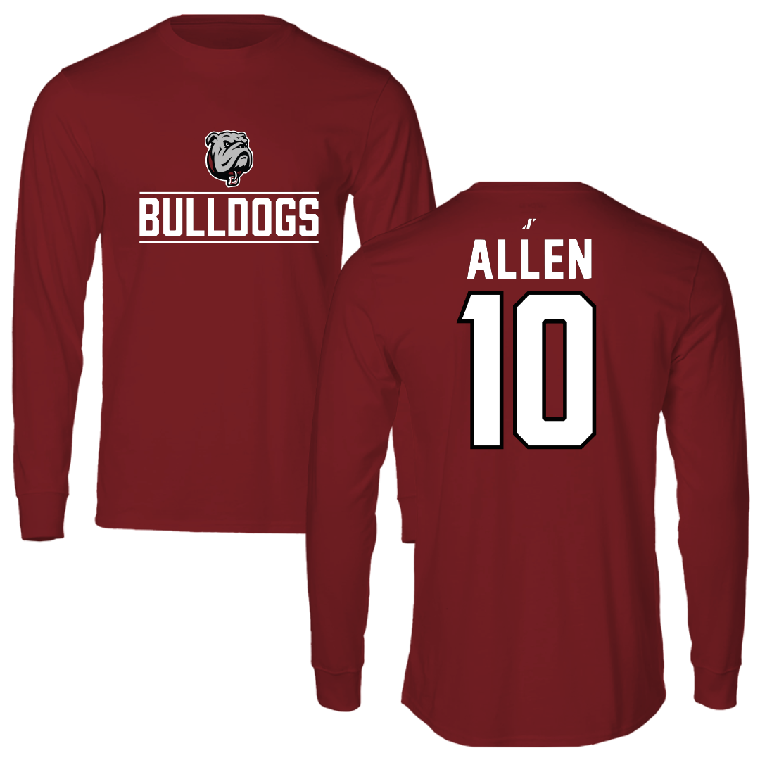 Dean College Soccer Cardinal General Long Sleeve - #10 Brian Allen
