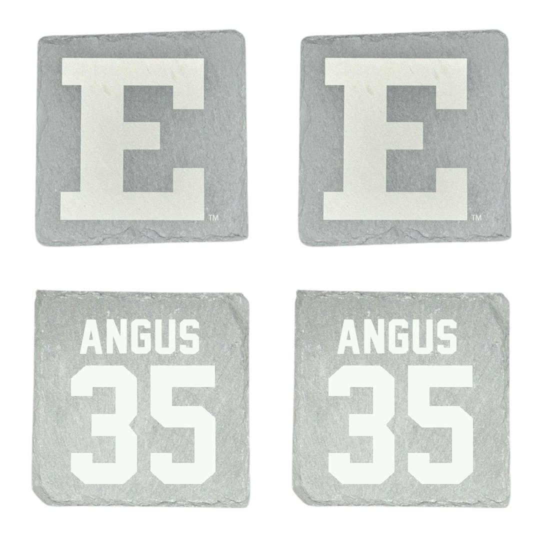 Eastern Michigan University Baseball Stone Coaster (4 Pack)  - #35 Jack Angus