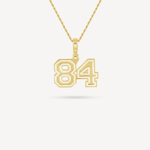 Gold Presidents Pendant and Chain - #84 Dedrick Borden