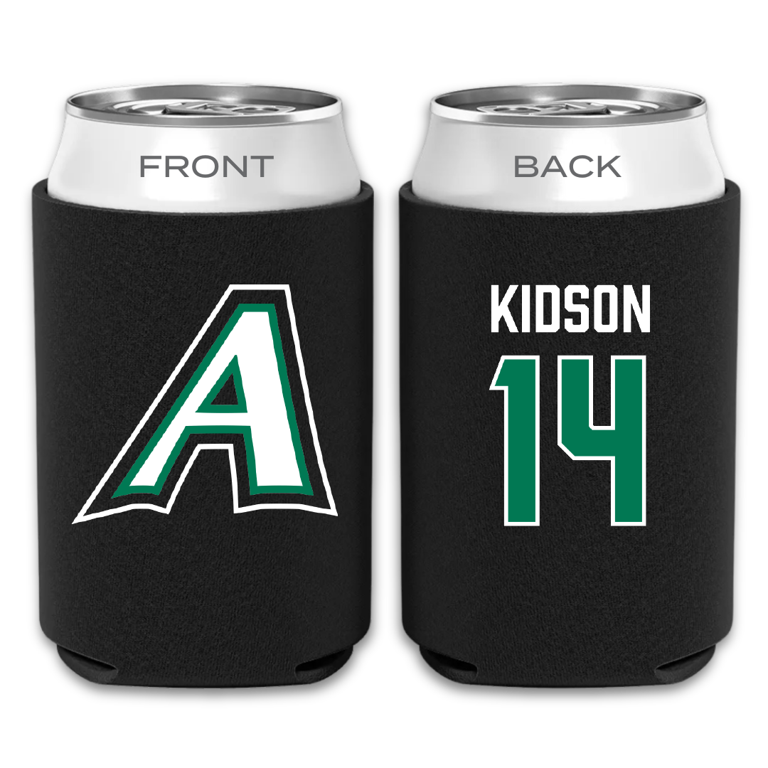 Adams State University Soccer Black Can Cooler - #14 Eric Kidson