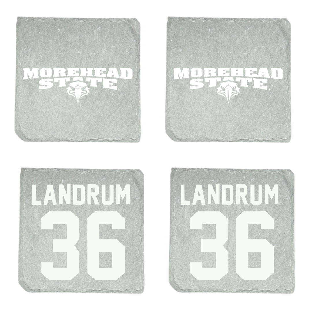 Morehead State University Baseball Stone Coaster (4 Pack)  - #36 Walker Landrum