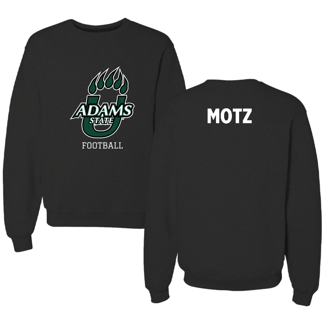 Adams State University Football Black State Crewneck - Michael Motz
