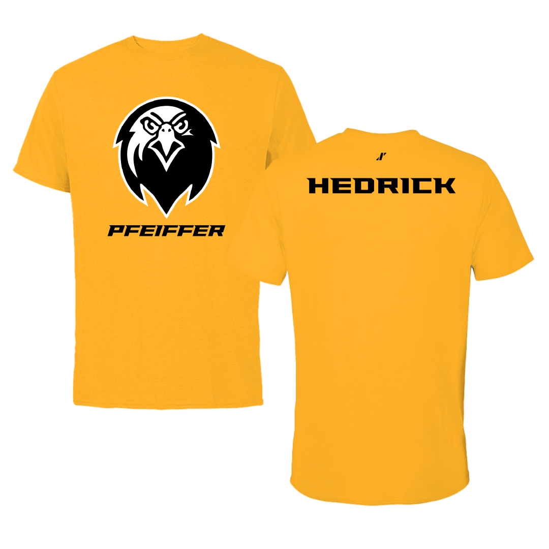 Pfeiffer University Golf (M) Gold Tee - Jackson Hedrick