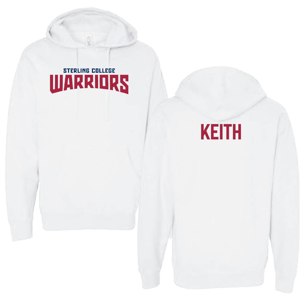 Sterling College Basketball (M) White Classic Hoodie - Carson Keith