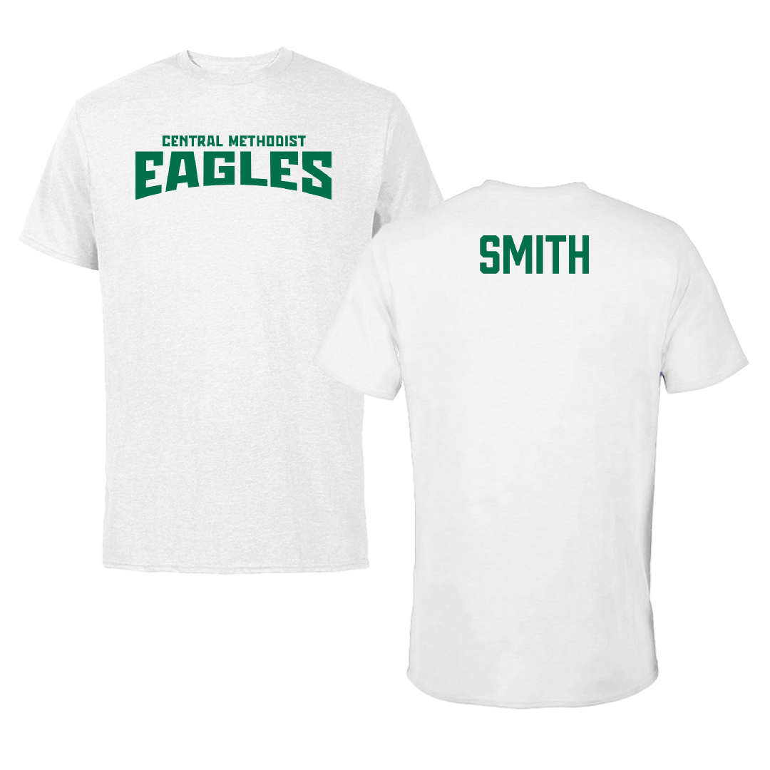 Central Methodist University TF and XC White Classic Tee - Wyatt Smith