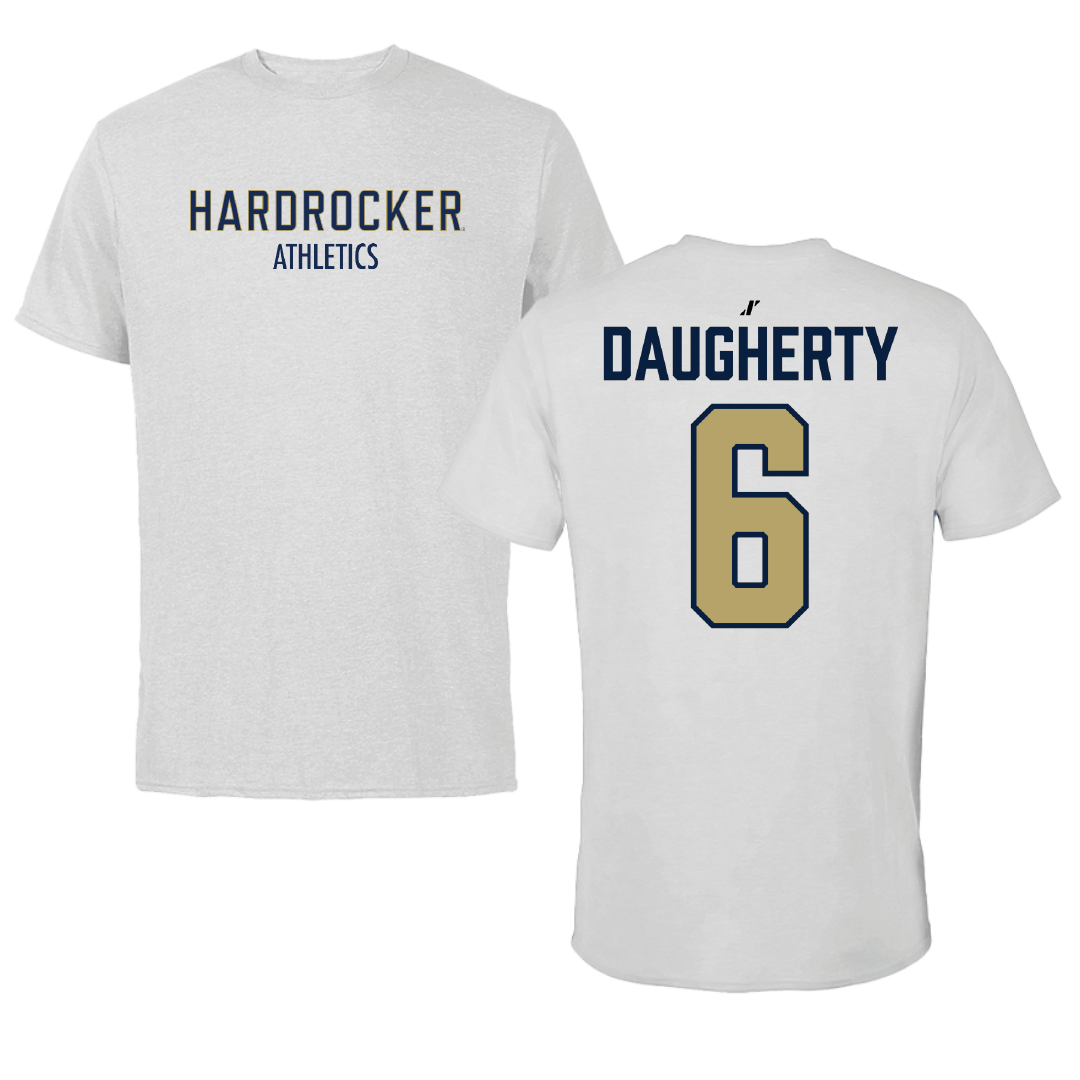 South Dakota Mines Volleyball Light Gray Performance Tee - #6 Morgan Daugherty
