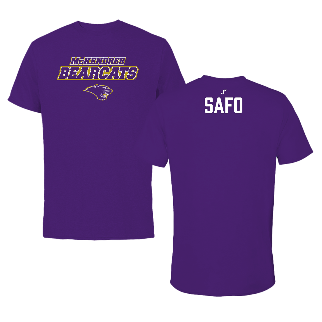 McKendree University TF and XC Purple General Tee - George Safo
