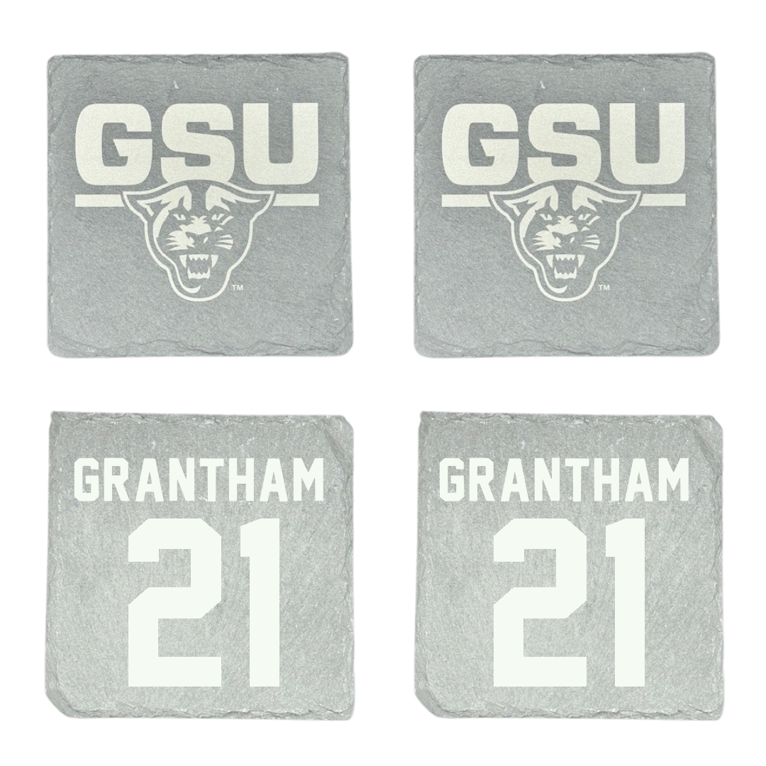 Georgia State University Baseball Stone Coaster (4 Pack)  - #21 Lucas Grantham