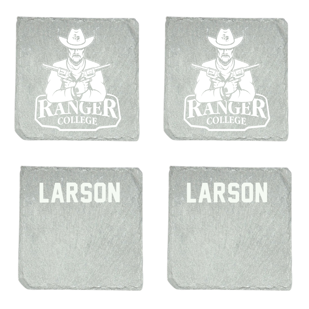 Ranger College Baseball Stone Coaster (4 Pack)  - Daniel Larson