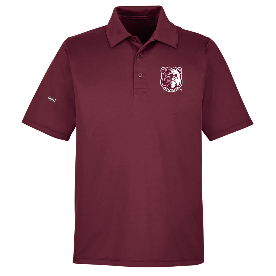 Alabama A&M University TF and XC Maroon Polo - Dohnavon Hunt