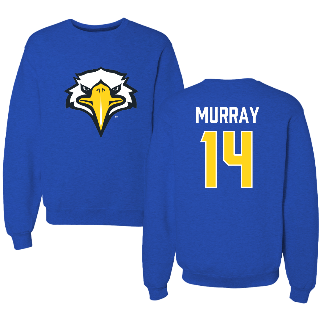 Morehead State University Baseball Blue Crewneck - #14 Miller Murray