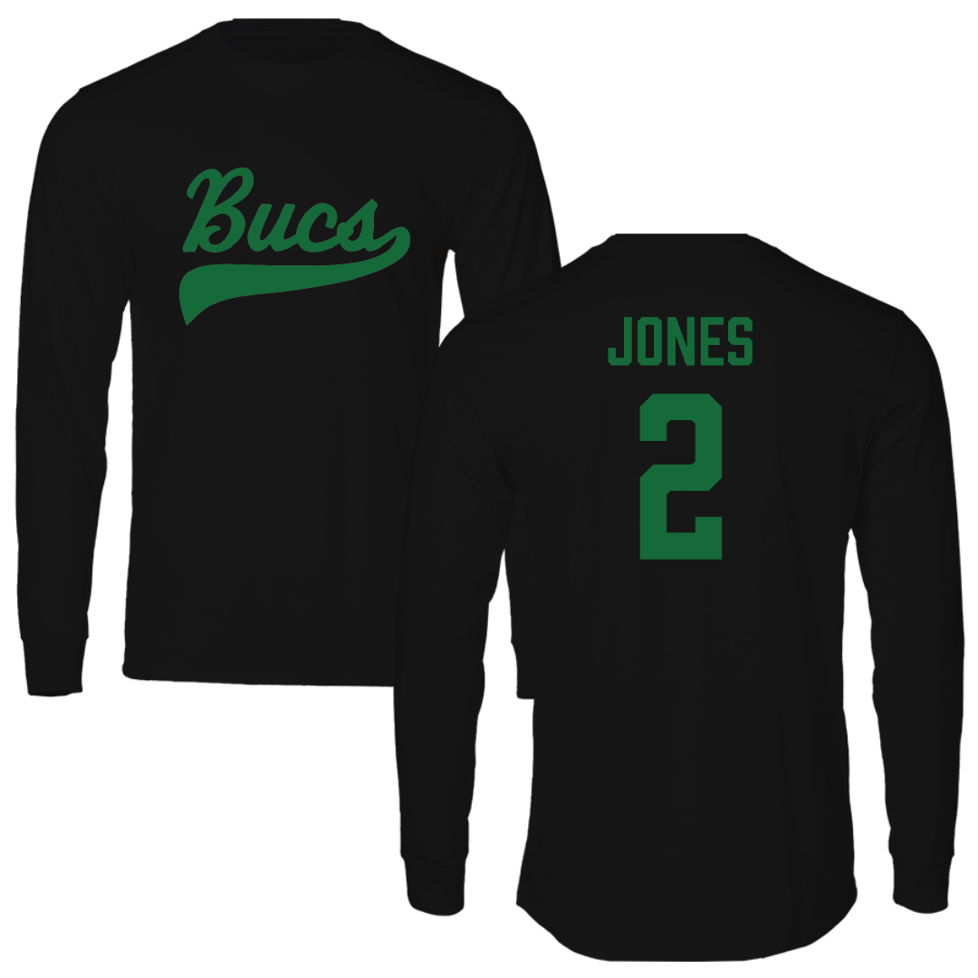Shelton State Community College Basketball (M) Black Long Sleeve - #2 Mason Jones