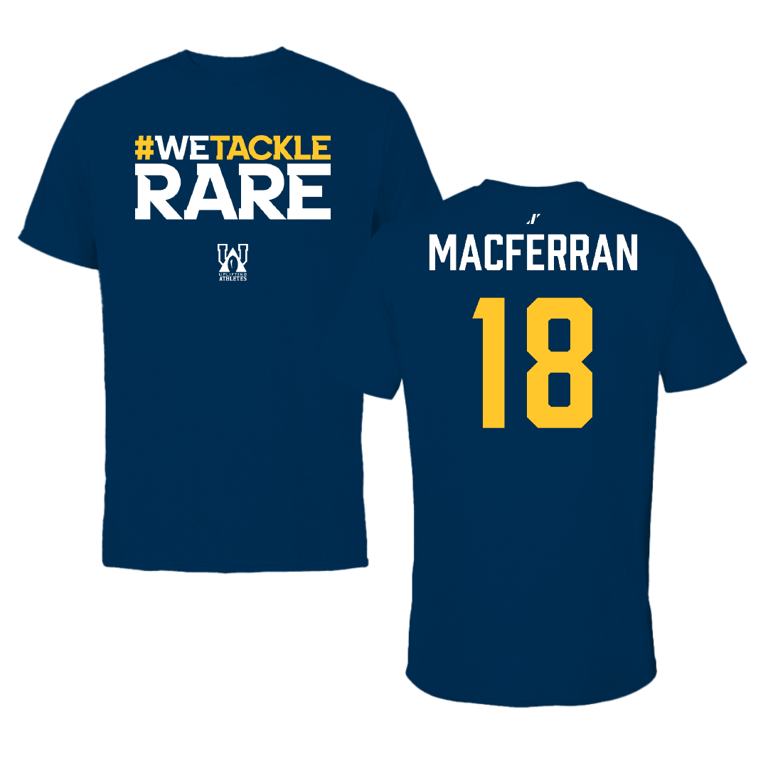 Volleyball (W) Navy Uplifting Athletes Performance Tee - #18 Emma MacFerran