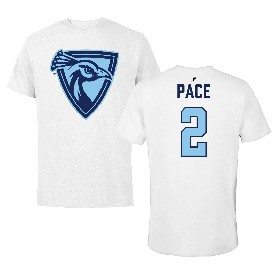 Upper Iowa University Volleyball White Tee - #2 Martha Pace