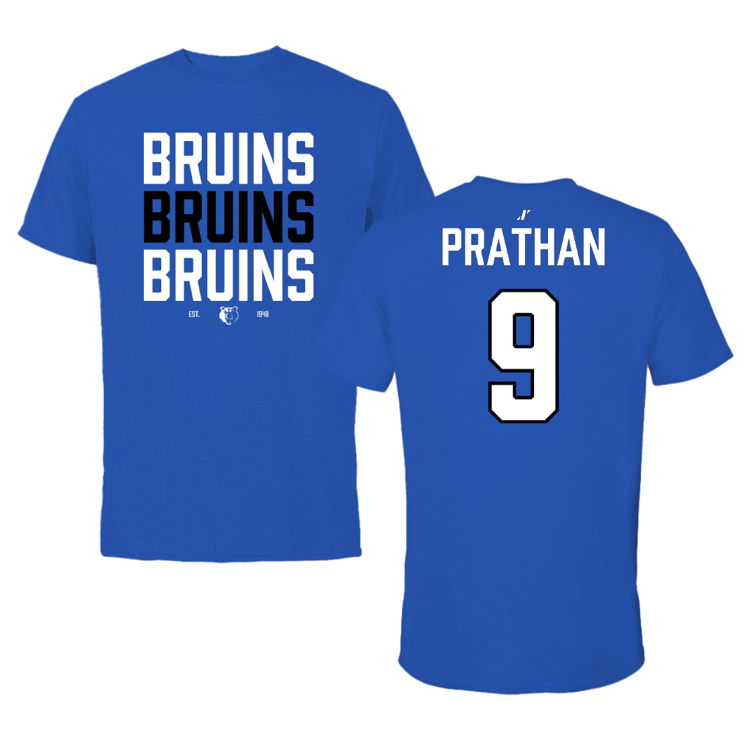 Salt Lake Community College Softball Blue General Performance Tee - #9 Jazmine Prathan