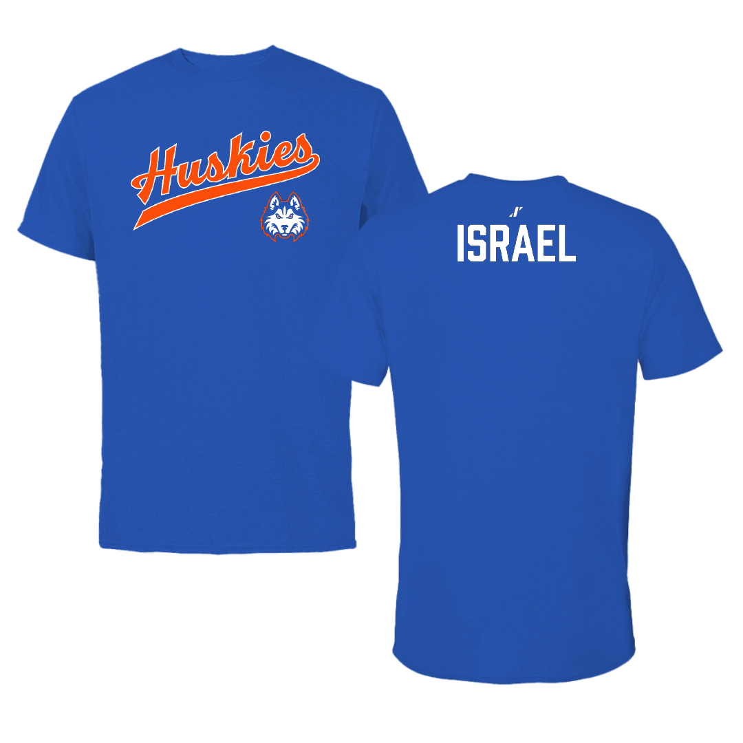 Houston Christian University TF and XC Blue General Tee - Balvin Israel
