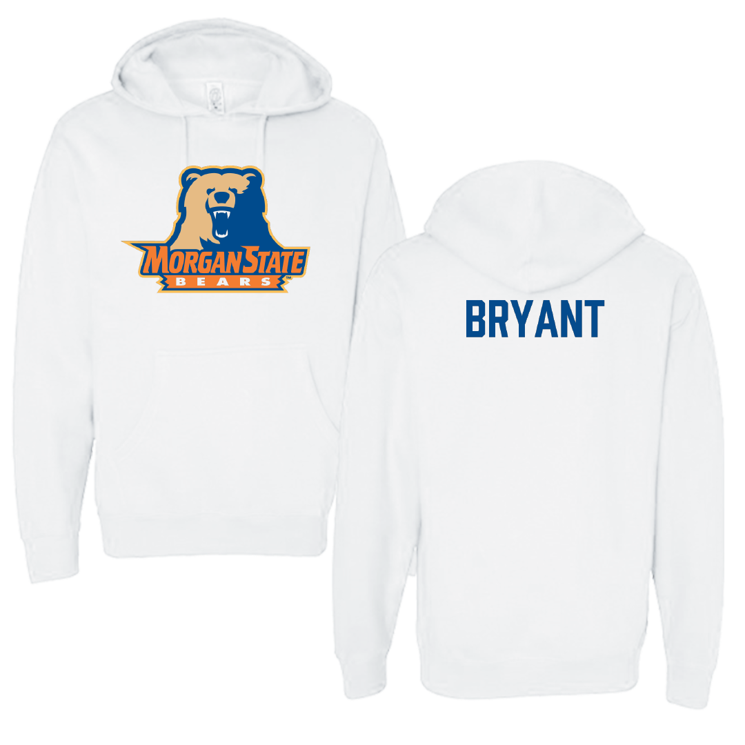 Morgan State University Wrestling (M) White Hoodie - Blake Bryant