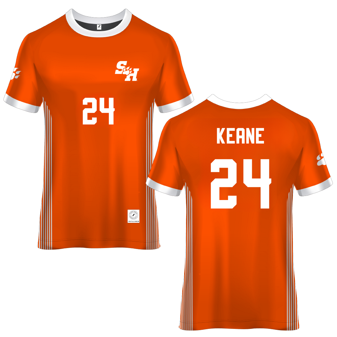 Sam Houston State University Orange Soccer Jersey - #24 Grace Keane