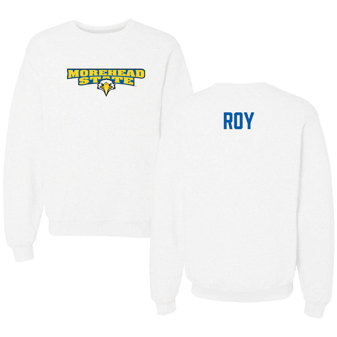 Morehead State University Cheer White Crewneck - Marshall Roy