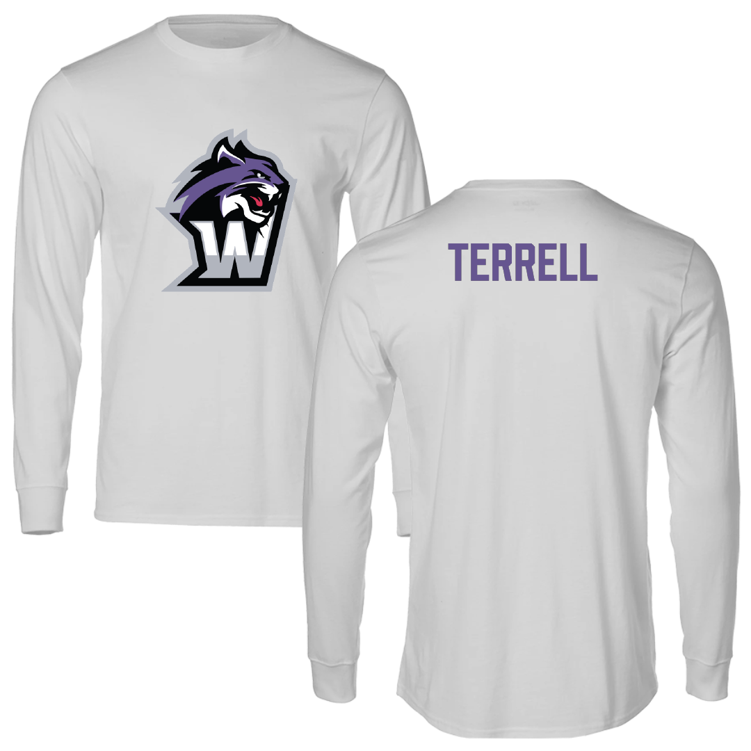 Wiley University TF and XC Light Gray Long Sleeve - Javori Terrell