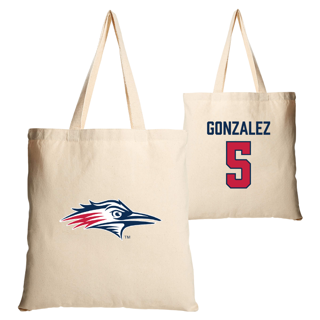 Metropolitan State University of Denver Soccer Tan Canvas Tote Bag - #5 Meg Gonzalez