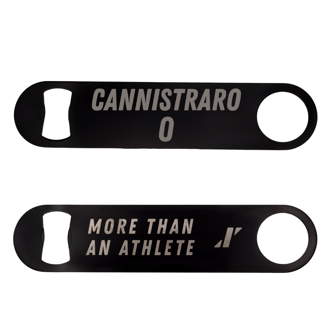 Iowa State University Soccer Black Bottle Opener - #0 Kasey Cannistraro