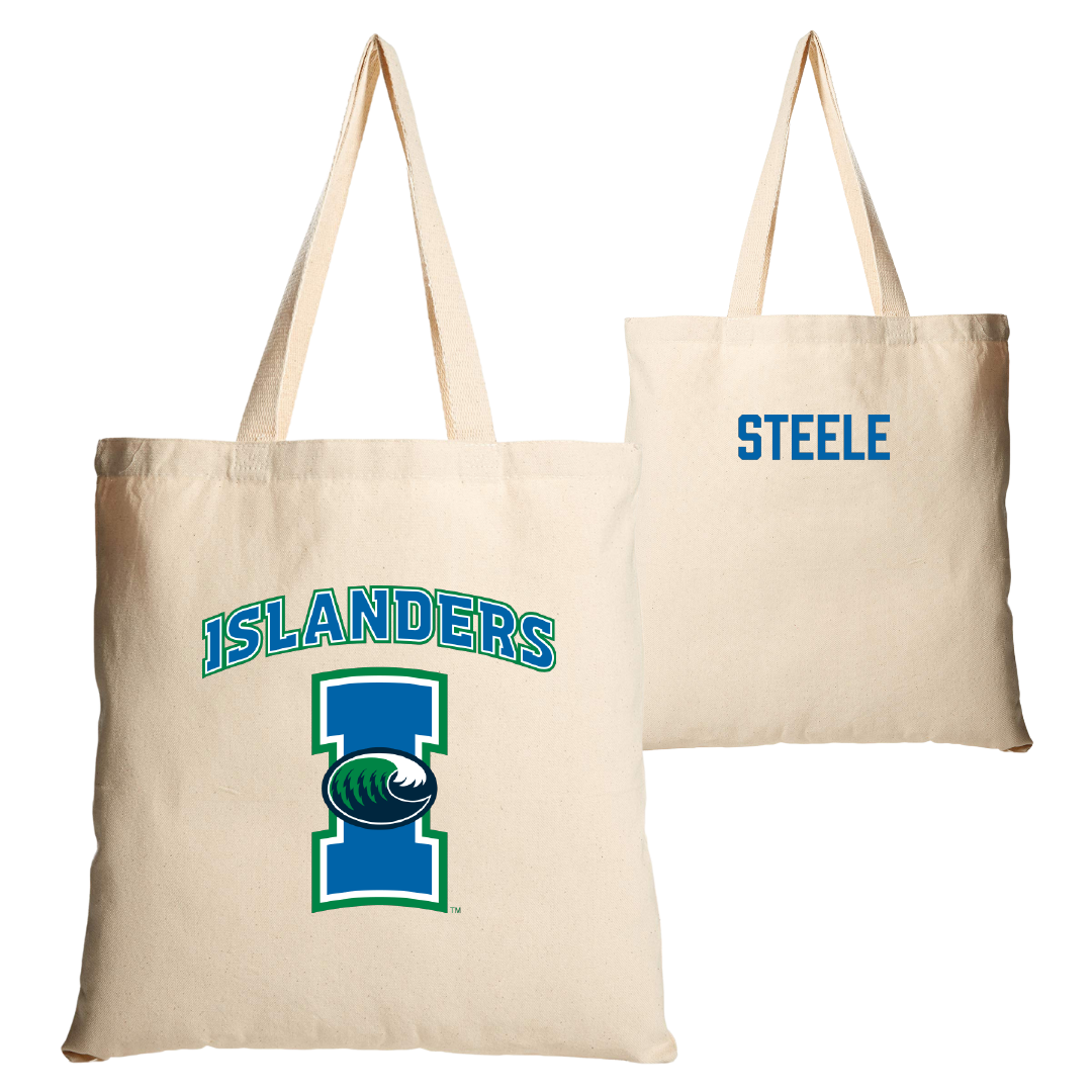 Texas A&M University-Corpus Christi TF and XC Tan Canvas Tote Bag - Yasmine Steele