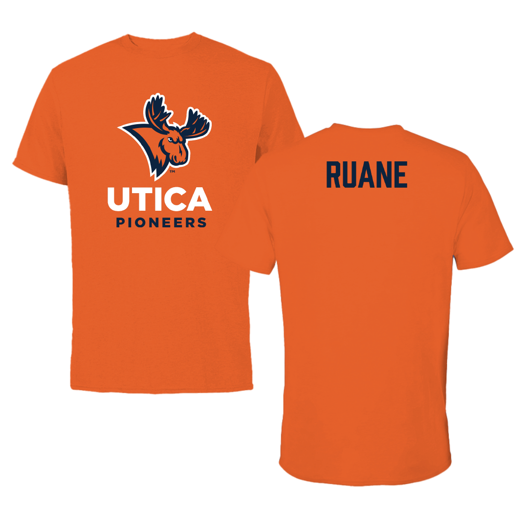 Utica University Basketball (M) Orange Tee - Jackson Ruane