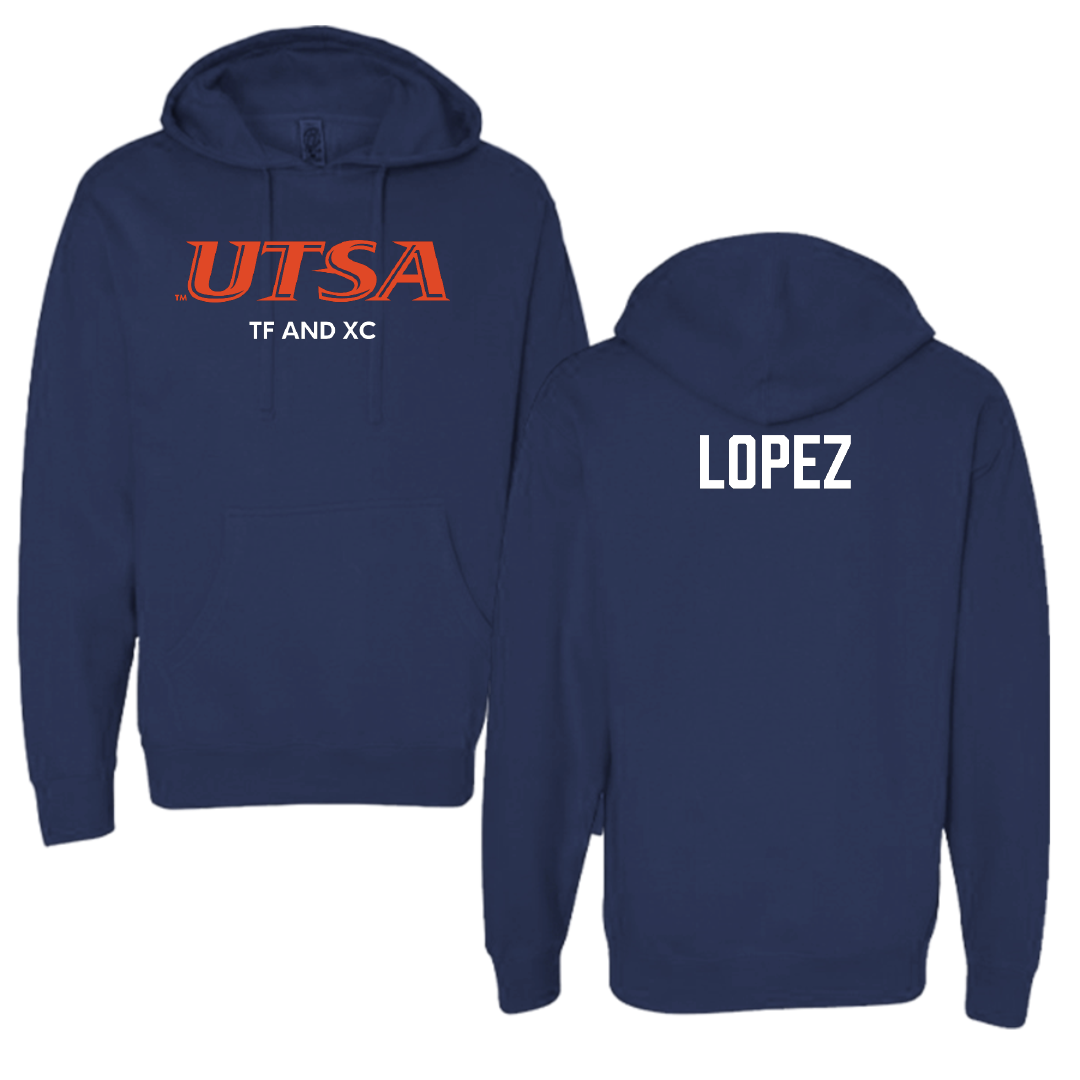 University of Texas at San Antonio TF and XC Navy Hoodie - Savannah Lopez