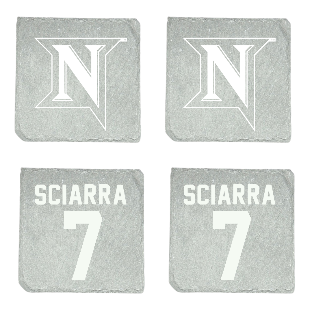 Northampton Community College Volleyball Stone Coaster (4 Pack)  - #7 Gianna Sciarra