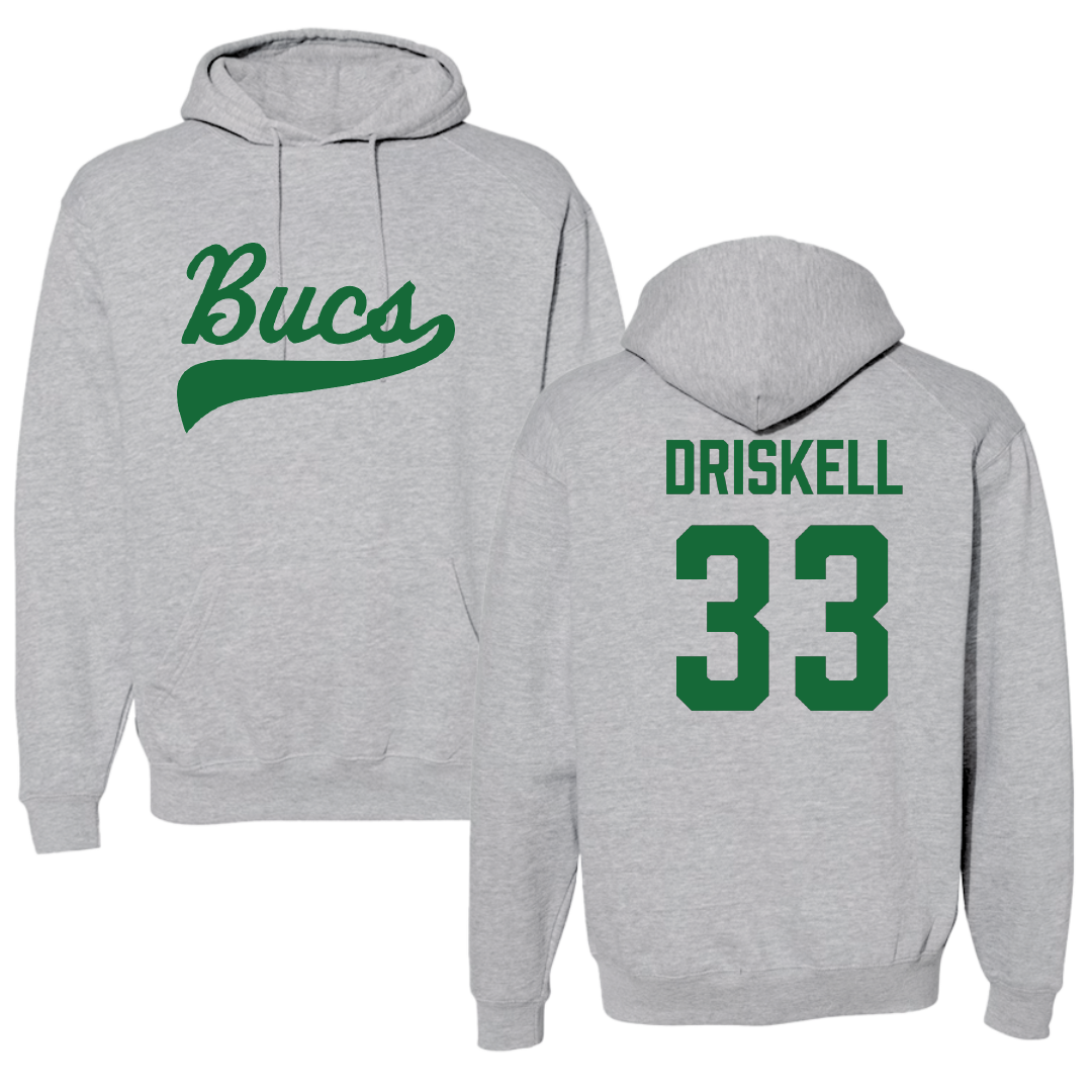 Shelton State Community College Baseball Sport Gray Hoodie - #33 Eli Driskell