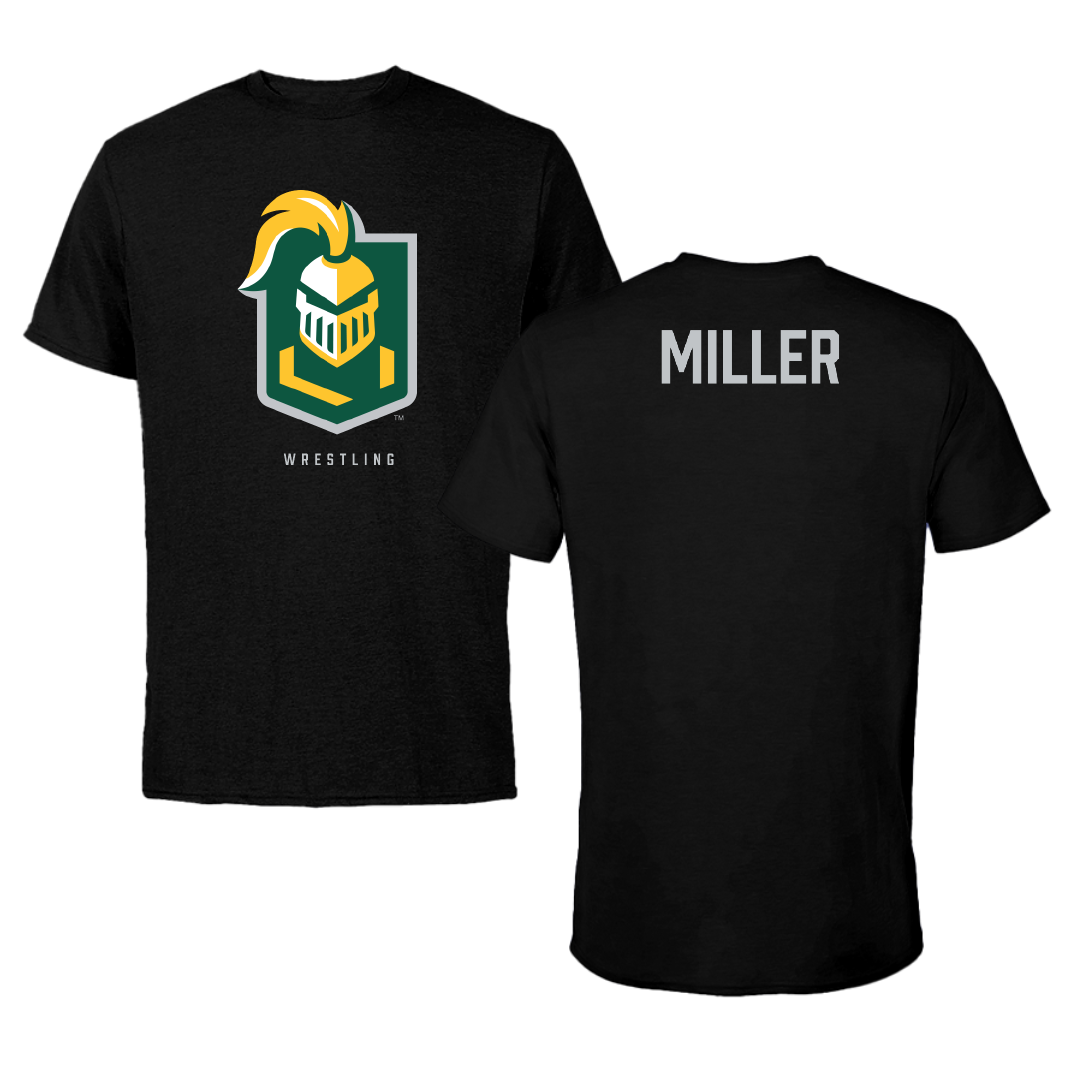 New Jersey City University Wrestling (W) Black Performance Tee - Gabrielle Miller