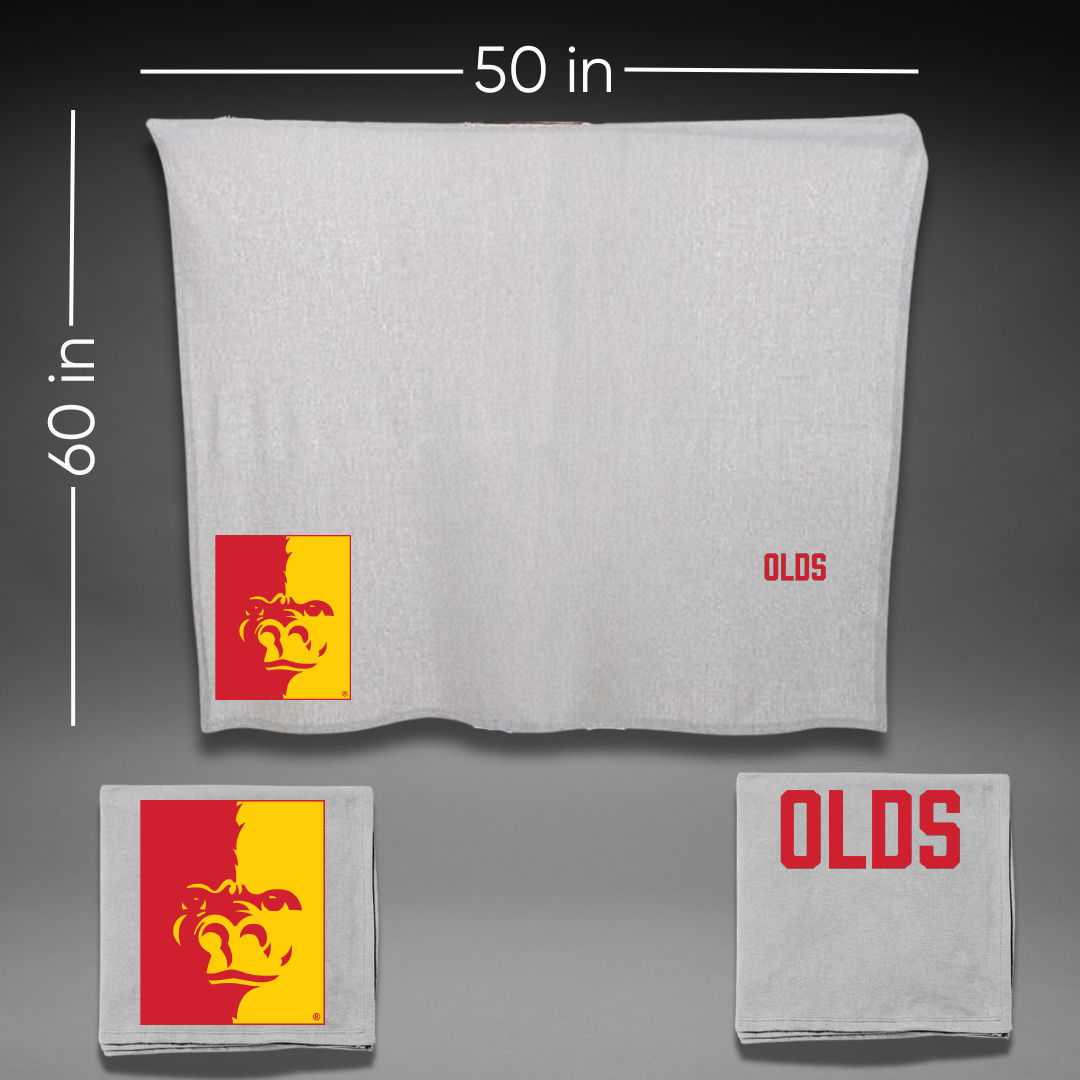 Pittsburg State University TF and XC Gray Blanket - Madi Olds