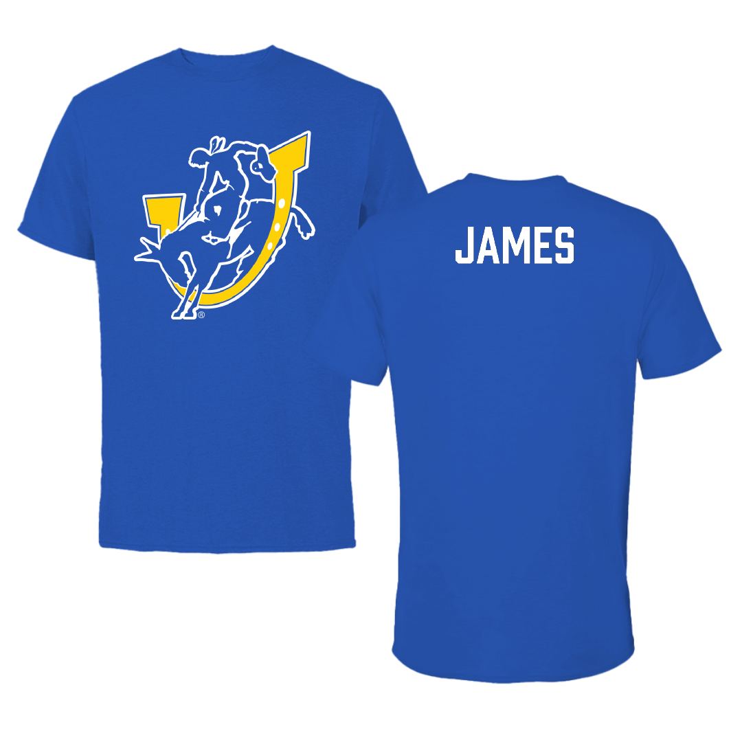 Southern Arkansas University TF and XC Blue Tee - Darius James