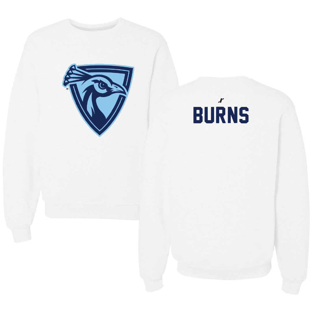 Upper Iowa University Golf White Crewneck - Dylan Burns
