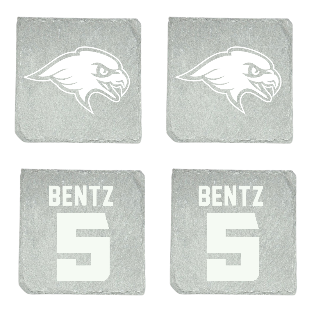 Montclair State University Basketball (W) Stone Coaster (4 Pack)  - #5 Hailey Bentz