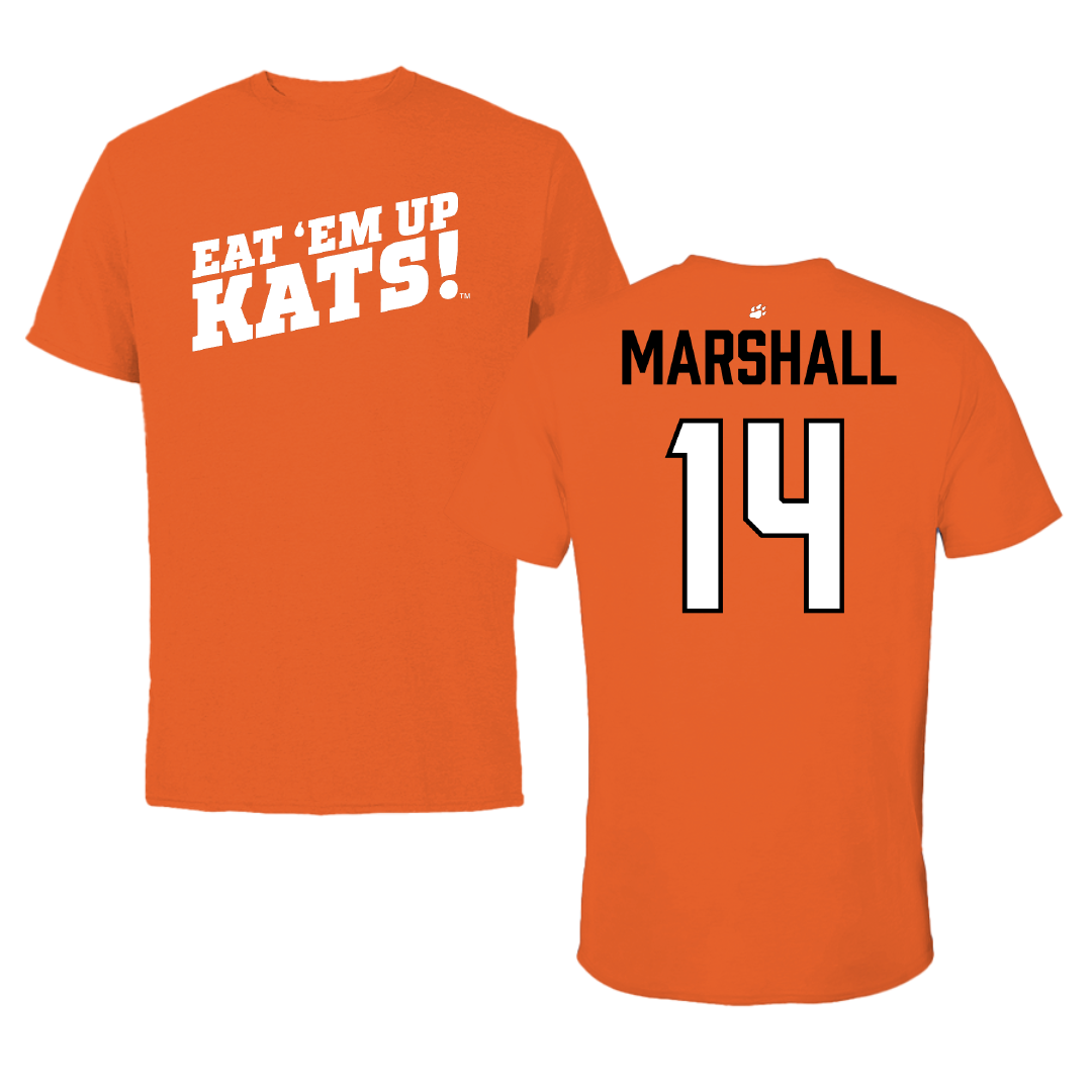 Sam Houston State University Softball Orange Performance Tee - #14 Cassie Marshall
