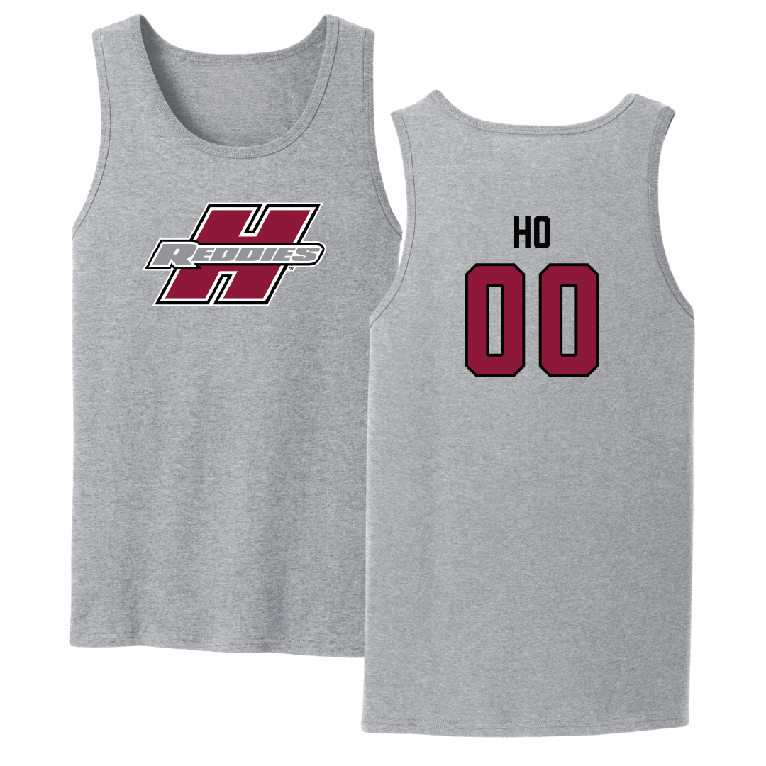 Henderson State University Football Sport Gray Tank Top - #00 David Ho